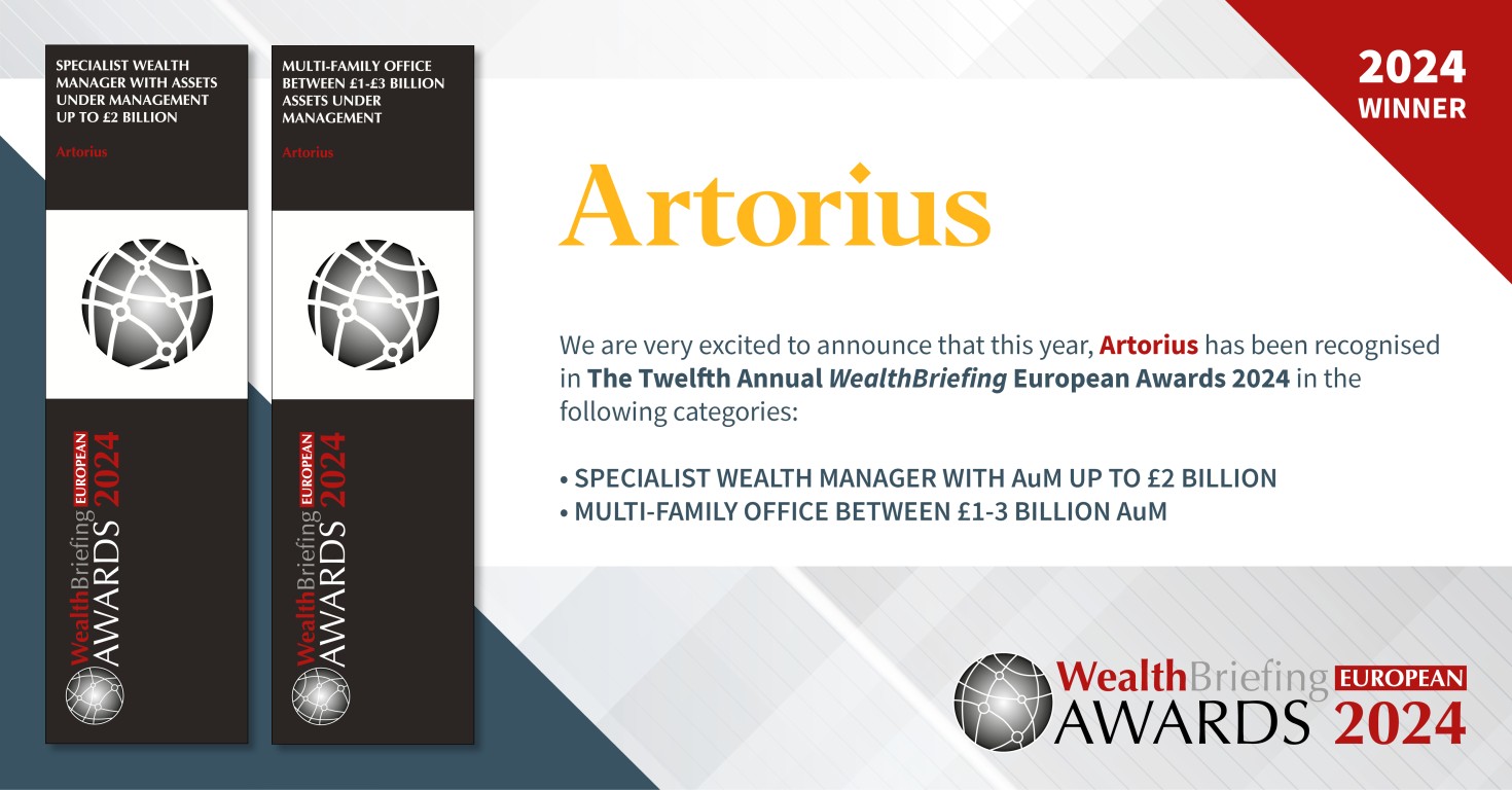 Artorius Wealth wins at 2024 WealthBriefing European Awards